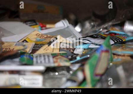 Rolling tobacco for making joints cigarettes close up background big size high quality printings Stock Photo