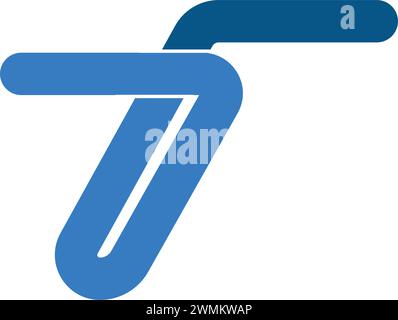 letter T logo vector illustration design Stock Vector