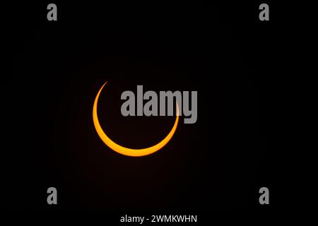 Annular Solar Eclipse Stock Photo