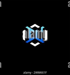 IL initial gaming concept ideas for esport team, twitch, streamer and gamer Stock Vector
