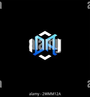 OA initial gaming concept ideas for esport team, twitch, streamer and gamer Stock Vector