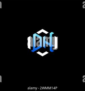 OH initial gaming concept ideas for esport team, twitch, streamer and gamer Stock Vector