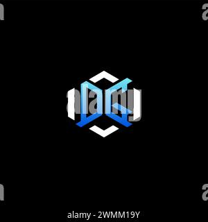 OG initial gaming concept ideas for esport team, twitch, streamer and gamer Stock Vector