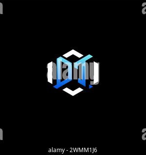 OT initial gaming concept ideas for esport team, twitch, streamer and gamer Stock Vector