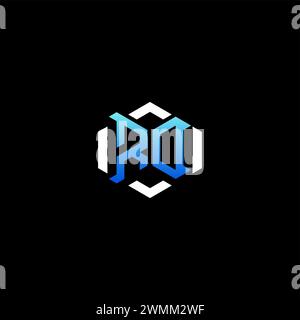 RD initial gaming concept ideas for esport team, twitch, streamer and gamer Stock Vector