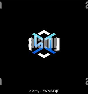 SI initial gaming concept ideas for esport team, twitch, streamer and gamer Stock Vector