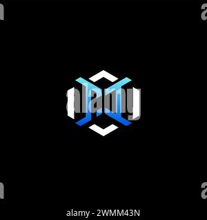 TI initial gaming concept ideas for esport team, twitch, streamer and gamer Stock Vector