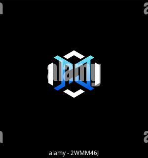 TJ initial gaming concept ideas for esport team, twitch, streamer and gamer Stock Vector