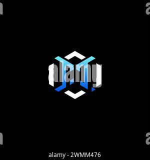 TT initial gaming concept ideas for esport team, twitch, streamer and gamer Stock Vector