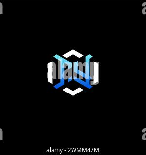 TY initial gaming concept ideas for esport team, twitch, streamer and gamer Stock Vector