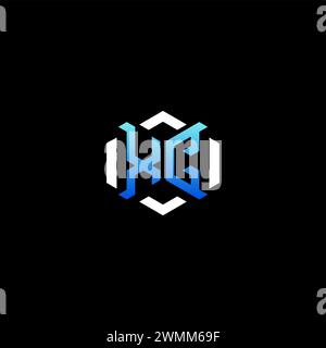 XC initial gaming concept ideas for esport team, twitch, streamer and gamer Stock Vector