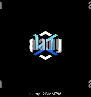 YI initial gaming concept ideas for esport team, twitch, streamer and gamer Stock Vector