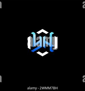 YH initial gaming concept ideas for esport team, twitch, streamer and gamer Stock Vector