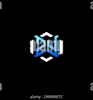 ZY initial gaming concept ideas for esport team, twitch, streamer and gamer Stock Vector