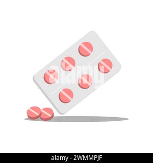 Art Illustration Design Concept Symbol Logo Icon Tools Medical clinic Health Care Of Medicine Tablet Stock Vector