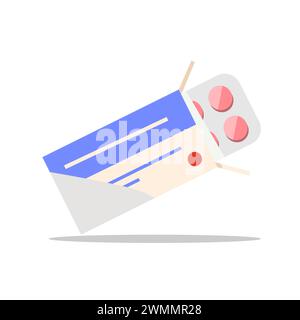 Art Illustration Design Concept Symbol Logo Icon Tools Medical clinic Health Care Of Medicine Tablet Stock Vector
