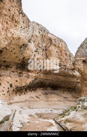 Syria, Ma'lula; Maaloula, canyon Stock Photo - Alamy