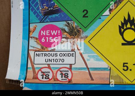colnbrook-uk-27th-february-2024-used-cans-of-fastgas-and-miami