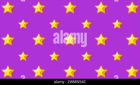 art illustration draw artwork background pixel character icon symbol design concept set of star Stock Vector