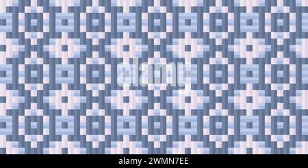 Seamless traditional woven pattern called Anyaman Stock Vector