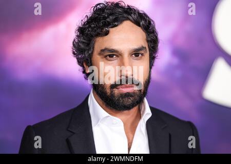 Hollywood, United States. 26th Feb, 2024. HOLLYWOOD, LOS ANGELES, CALIFORNIA, USA - FEBRUARY 26: Kunal Nayyar arrives at the Los Angeles Special Screening Of Netflix's 'Spaceman' held at The Egyptian Theatre Hollywood on February 26, 2024 in Hollywood, Los Angeles, California, United States. (Photo by Xavier Collin/Image Press Agency) Credit: Image Press Agency/Alamy Live News Stock Photo