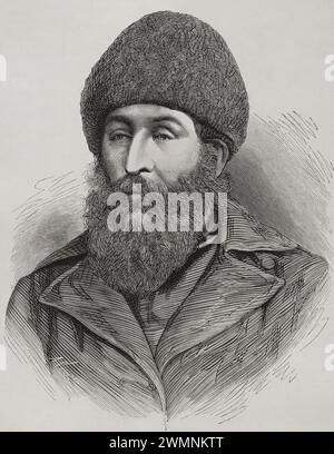 Sher Ali Khan (1825 – 1879) Amir of Afghanistan from 1863 to 1866 and ...