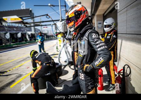 RASMUSSEN Oliver (dnk), Hertz Team Jota, Porsche 963, portrait during ...