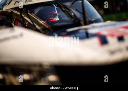 DUVAL Loïc (fra), Peugeot TotalEnergies, Peugeot 9x8, portrait during the Prologue of the 2024 FIA World Endurance Championship, from February 24 to 26, 2024 on the Losail International Circuit in Lusail, Qatar - Photo Thomas Fenetre / DPPI Stock Photo