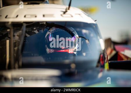 DUVAL Loïc (fra), Peugeot TotalEnergies, Peugeot 9x8, portrait during the Prologue of the 2024 FIA World Endurance Championship, from February 24 to 26, 2024 on the Losail International Circuit in Lusail, Qatar - Photo Thomas Fenetre / DPPI Stock Photo