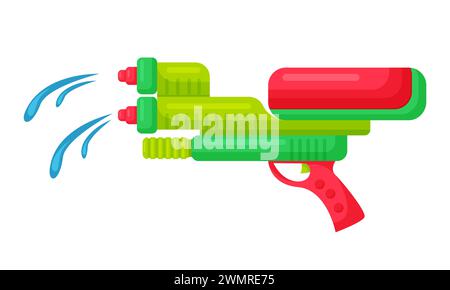 weapon water toy plastic play element Stock Vector Image & Art - Alamy
