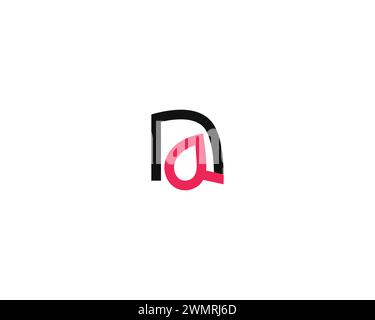 creative letter NA logo design vector template Stock Vector
