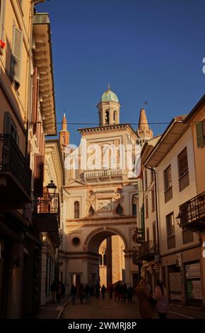 CREMA, ITALY NOVEMBER 15, 2022: Crema, city in the province of Cremona in the Lombardy region, Italy. Stock Photo