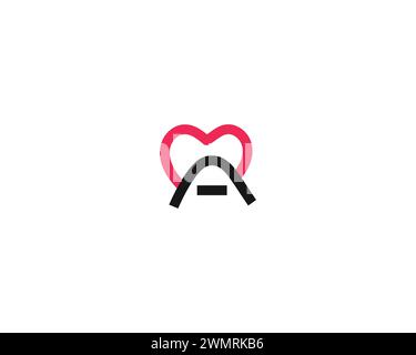 creative letter MA or AM logo design vector template Stock Vector