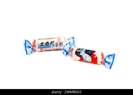 Chinese White Rabbit Milk Candy Stock Photo - Alamy