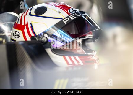 DUVAL Loic (fra), Peugeot TotalEnergies, Peugeot 9x8, portrait during the Prologue of the 2024 FIA World Endurance Championship, from February 24 to 26, 2024 on the Losail International Circuit in Lusail, Qatar Stock Photo