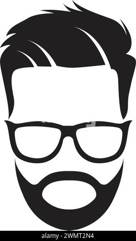 Geek Logo template vector illustration design Stock Vector