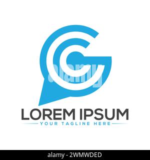 G Letter Logo Design, Unique and Professional G Logo Design Stock Vector