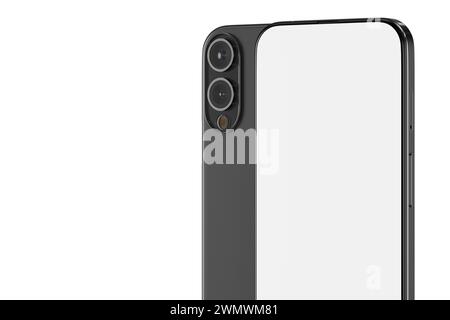 Smartphone with a modern bezel-less design with empty space for your ...