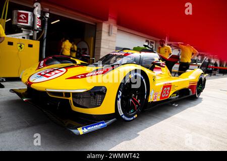 Lusail, Qatar. 26th Feb, 2024. during the Prologue of the 2024 FIA World Endurance Championship, from February 24 to 26, 2024 on the Losail International Circuit in Lusail, Qatar - Photo Javier Jimenez/DPPI Credit: DPPI Media/Alamy Live News Stock Photo