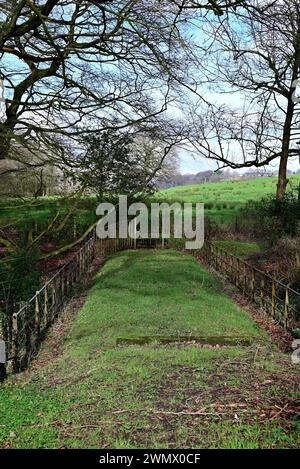 Around the UK - Thirlmere Aqueduct -  A stroll around Withnell Fold Village, Chorley, Lancashire, UK Stock Photo