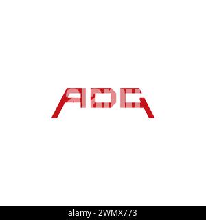 ADG Logo Simple Design. Letter AG Icon Stock Vector