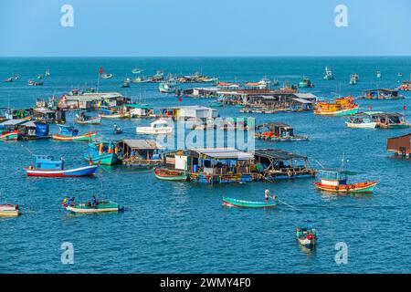 Vietnam, Kien Giang province, Hon Son (or Lai Son) island, Bai Gieng harbour Stock Photo