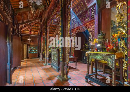 Vietnam, Mekong Delta, Cai Be, Mr Kiet's house, a historic house built in 1838 Stock Photo