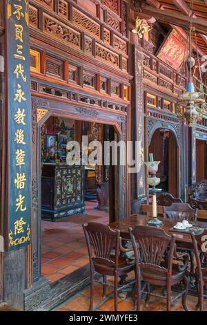 Vietnam, Mekong Delta, Cai Be, Mr Kiet's house, a historic house built in 1838 Stock Photo