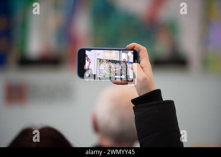 Torino, Italia. 25th Feb, 2024. Foto Alberto Gandolfo/LaPresse 28-02-2024 Torino, Italia - Sport - Presentazione Milano Torino 2024. Nella foto: February 28, 2024 Turin Italy - Sport - presentation of Milano Torino. I n the photo: Credit: LaPresse/Alamy Live News Stock Photo