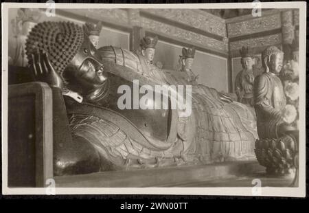 Sleeping Buddha, Western Hills. Sleeping Buddha, Western Hills Stock Photo