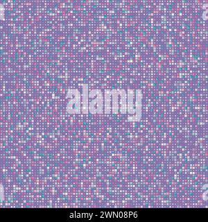 Abstract background. Gradiented squares in multiple colors. Lavender, Lilac, Blue, Teal, and Background. Juicy vector illustration. Stock Vector