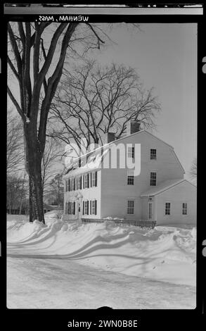 Building (exterior), Wenham. Building (exterior), Wenham Stock Photo