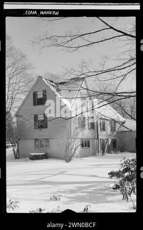 Building (exterior), Wenham. Building (exterior), Wenham Stock Photo