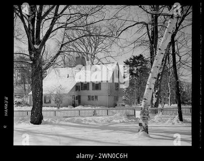 Building (exterior), Wenham. Building (exterior), Wenham Stock Photo